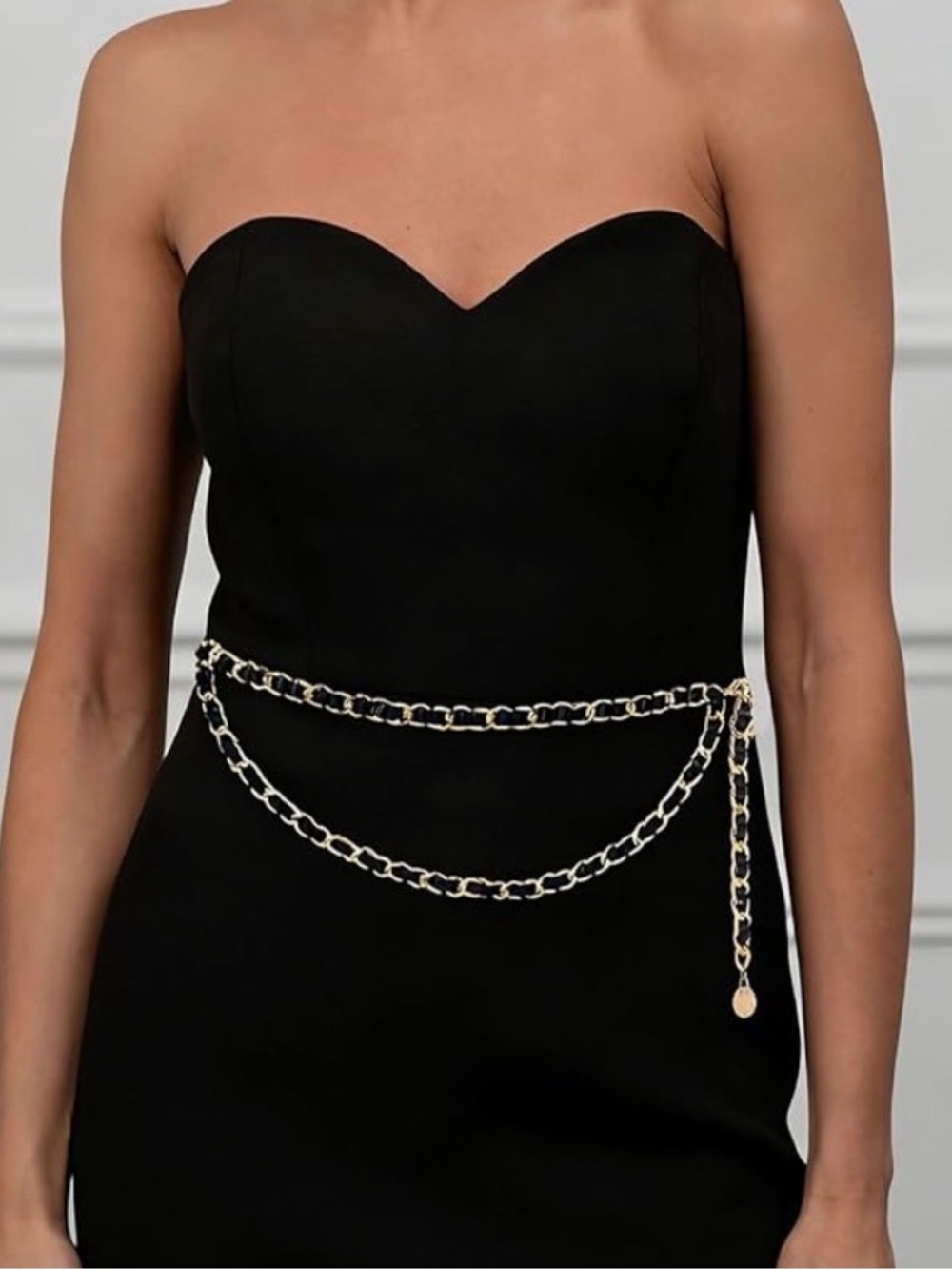 Gold Chain Waist Belt - Women Accessories